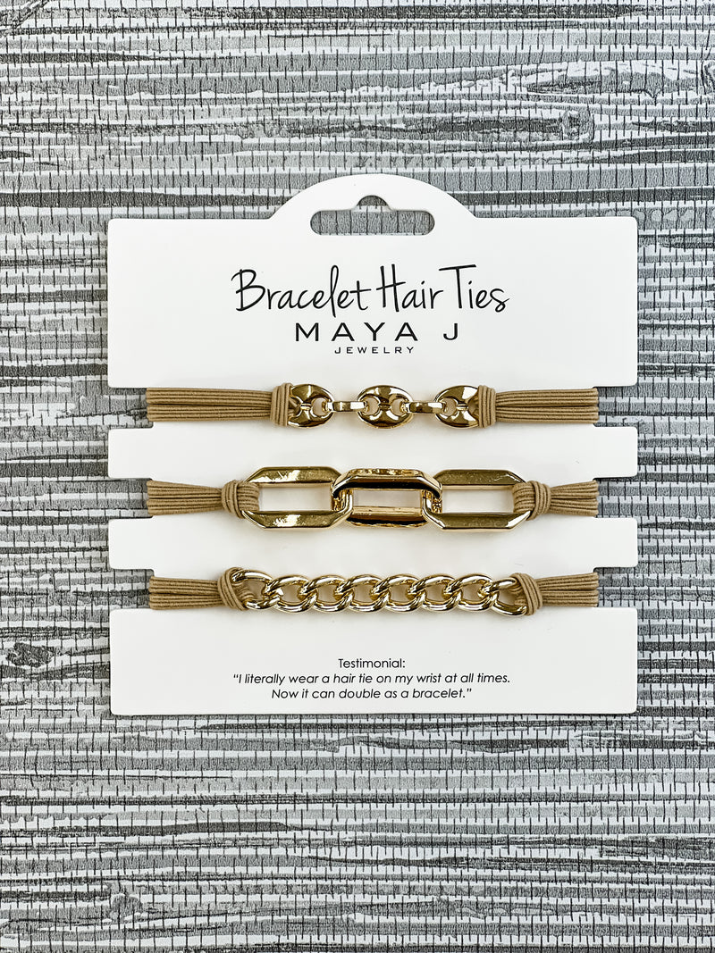 Presley Bracelet Hair Tie Pack