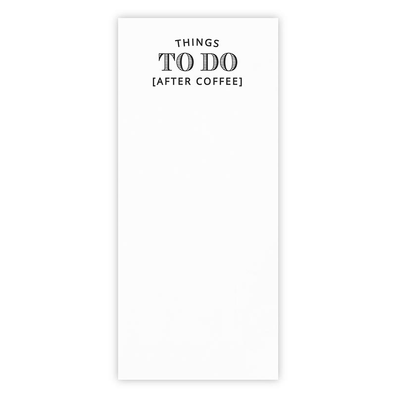 Notepaper in Acrylic Tray