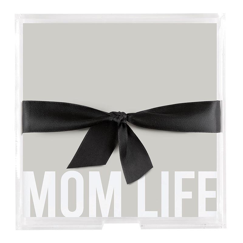 Notepaper in Acrylic Tray (Square)