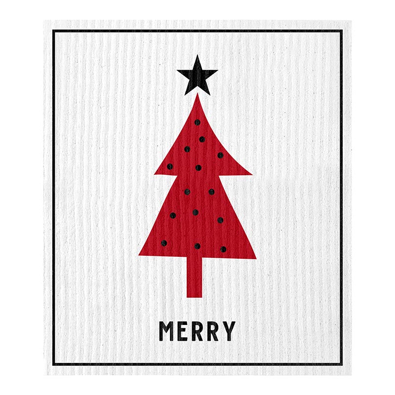 Organic Holiday Dish Cloths