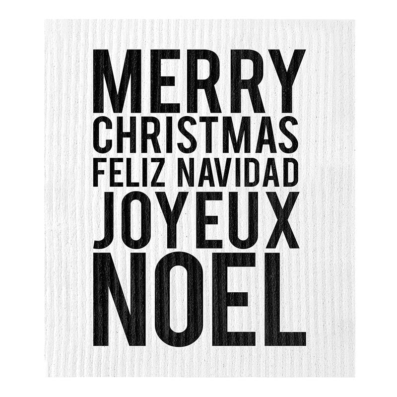 Organic Holiday Dish Cloths