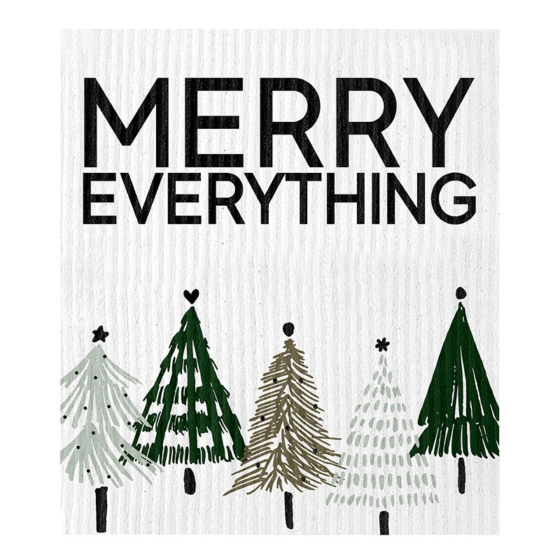 Organic Holiday Dish Cloths