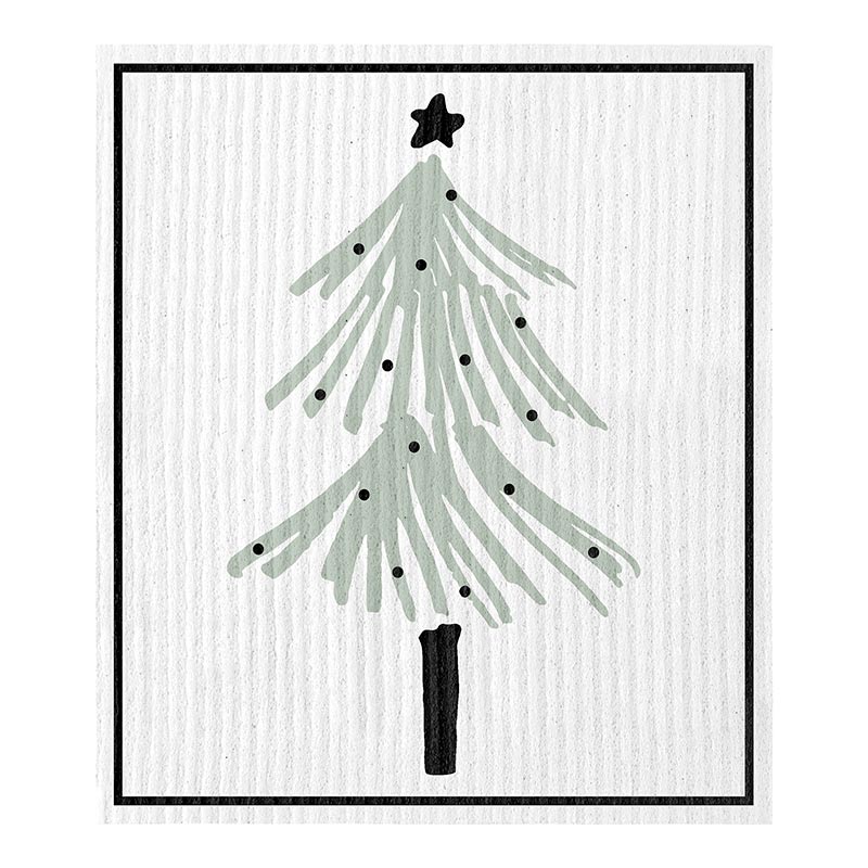 Organic Holiday Dish Cloths