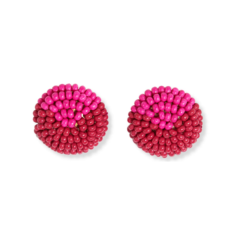 Elizabeth Beaded Stud Earring