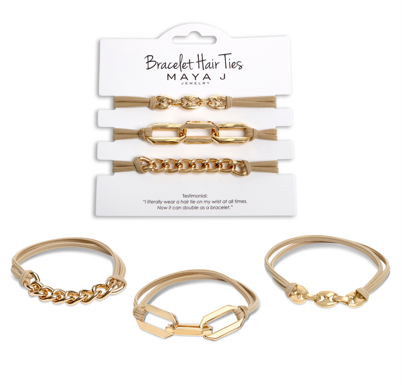 Presley Bracelet Hair Tie Pack
