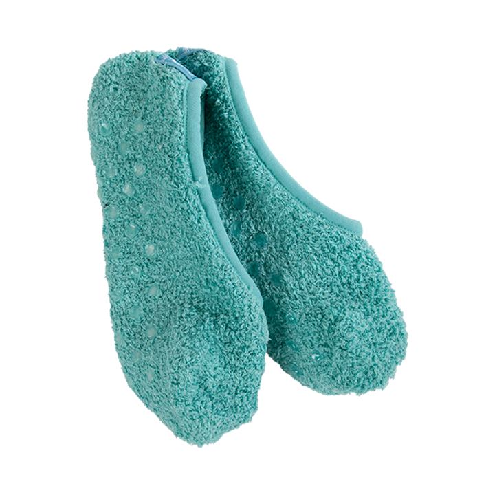 Cozy Footsie Slipper Sock with Grippers-Crescent Sock Company-Sandy&