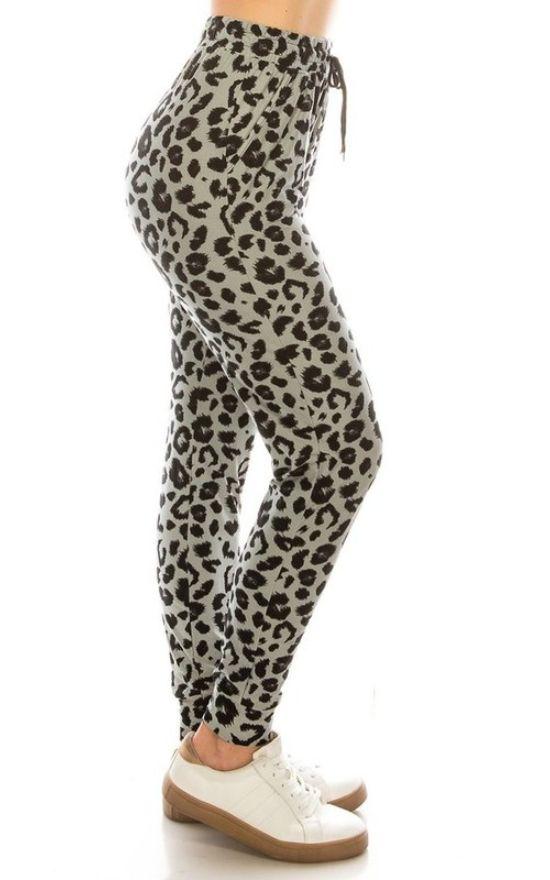 Grace Everyday Joggers (Fashion Prints)-Red Ribbon-Sandy&