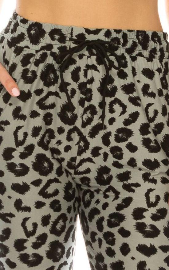 Grace Everyday Joggers (Fashion Prints)-Red Ribbon-Sandy&