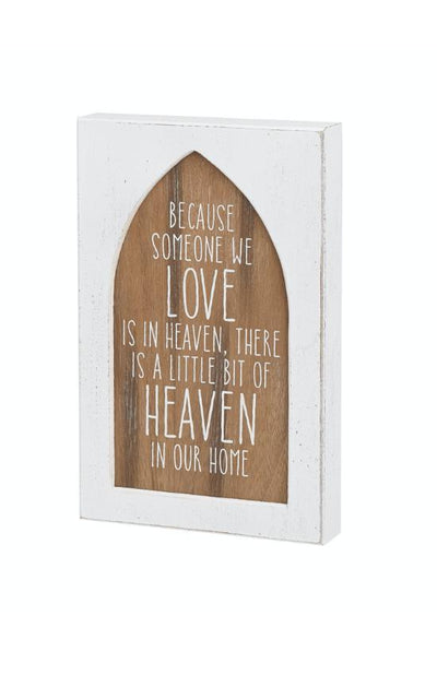 *Heaven In Our Home Box Sign-Collins Painting & Design-Sandy's Secret Wednesdays Unique Boutique
