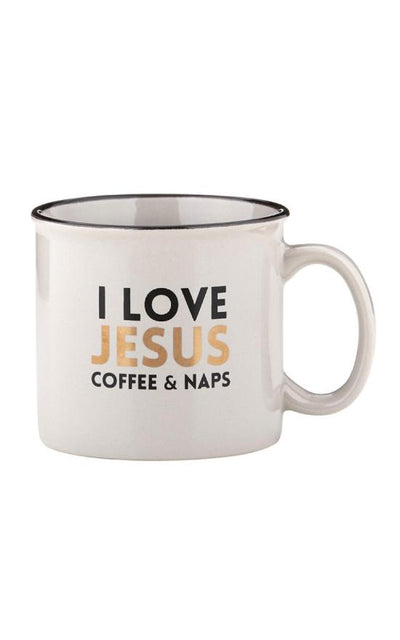 I Love Jesus Campfire Mug-Faithworks-Sandy's Secret Wednesdays Unique Boutique