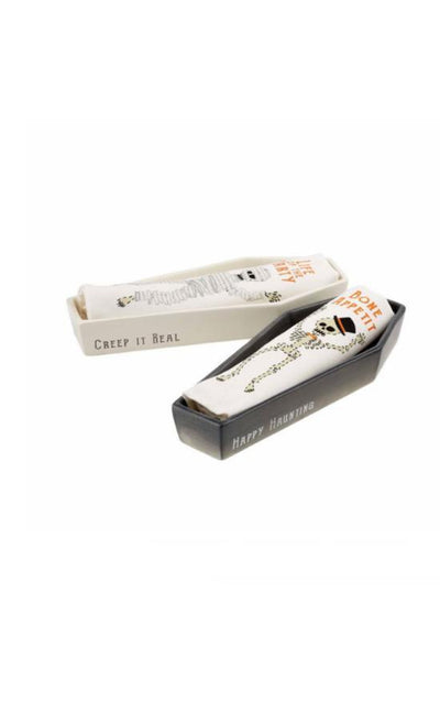 G - Mud Pie - Coffin Cracker Dish Set-Mud Pie-Sandy's Secret Wednesdays Unique Boutique