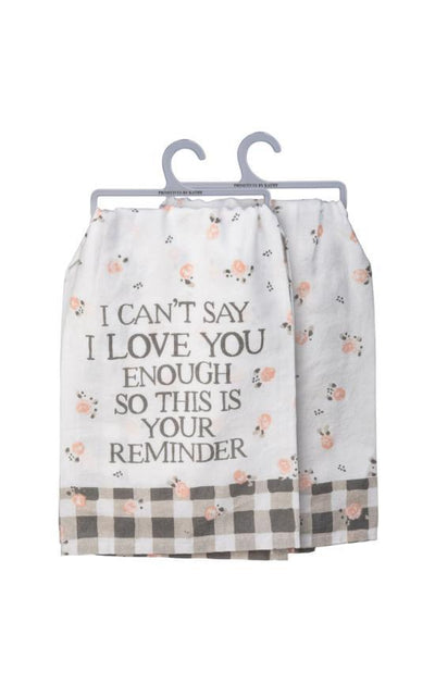 This Is Your Reminder Dish Towel-Primitives By Kathy-Sandy's Secret Wednesdays Unique Boutique