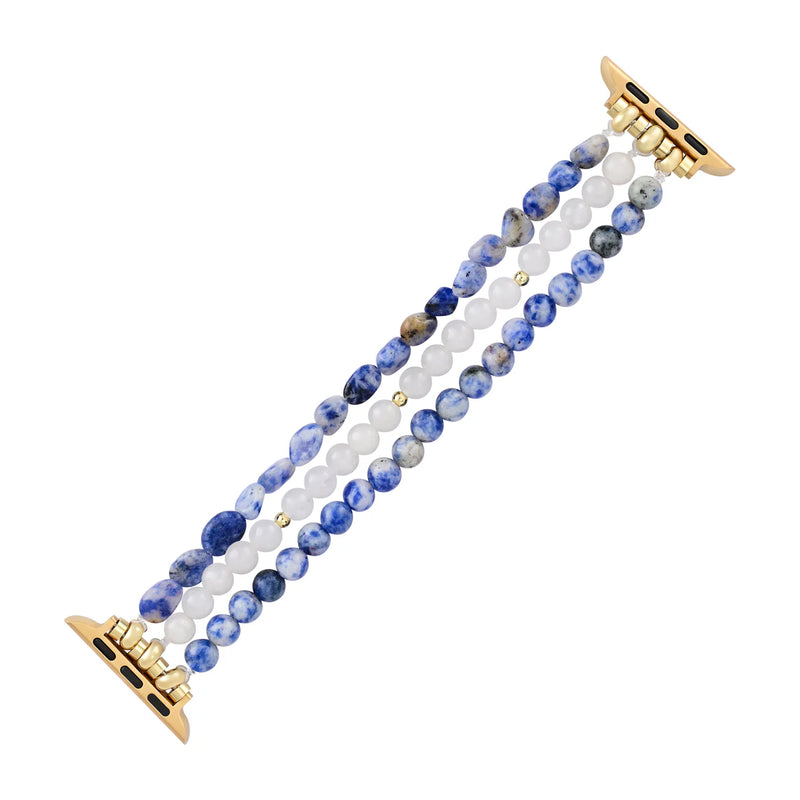 Sodalite Tranquility Stretch Apple Watch Strap