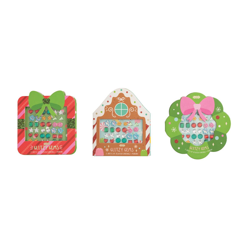 Christmas Glitzy Gems Sticker