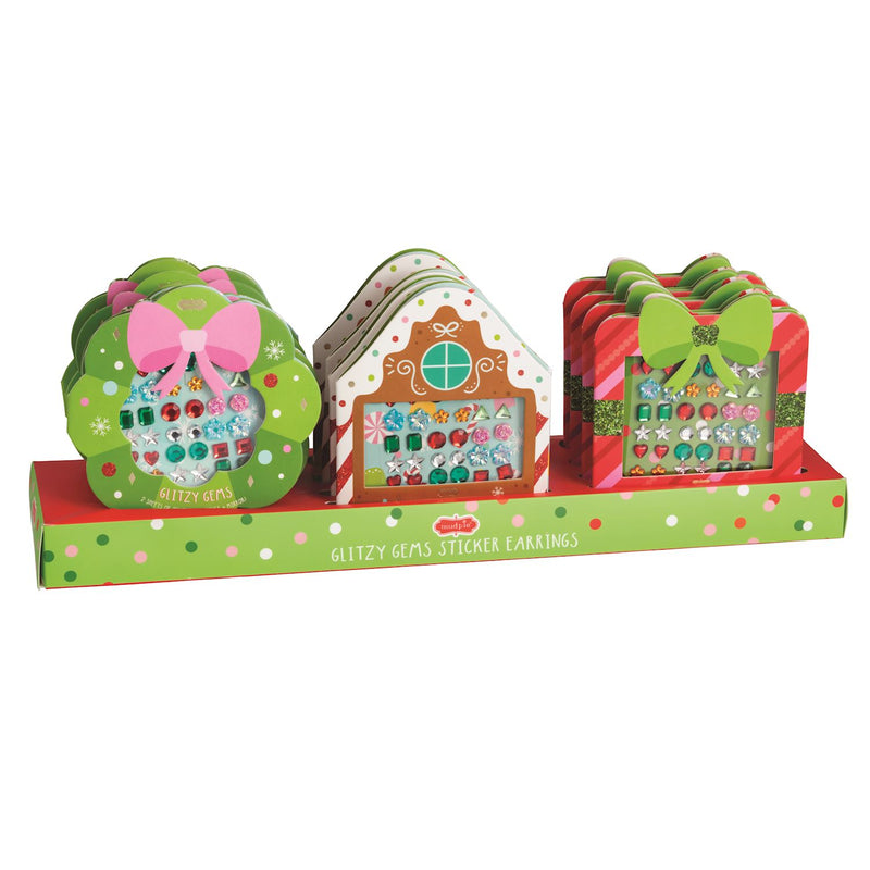 Christmas Glitzy Gems Sticker