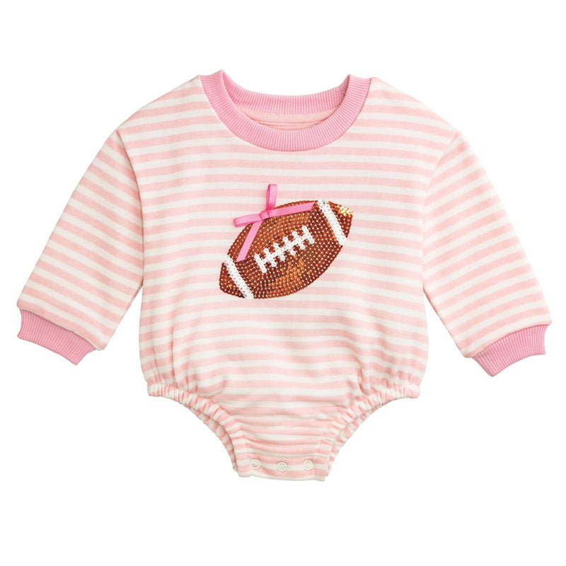 Sequin Football Onsie