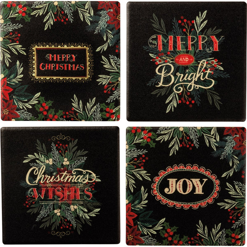 Christmas Coaster Set