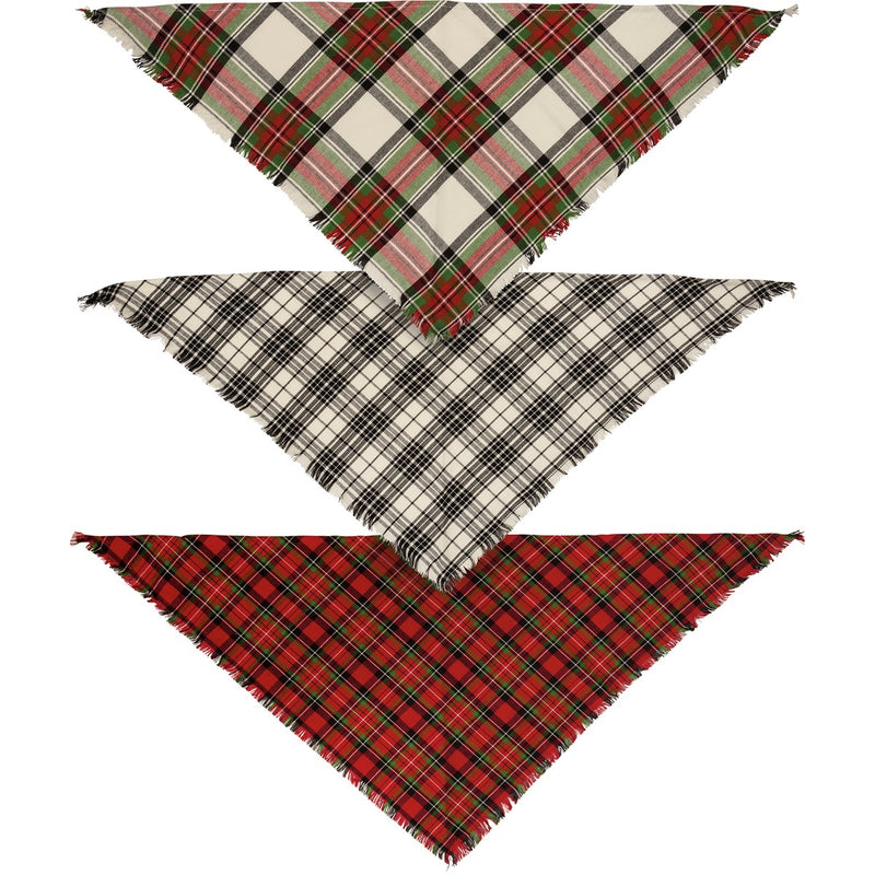 Christmas Pet Bandana Set