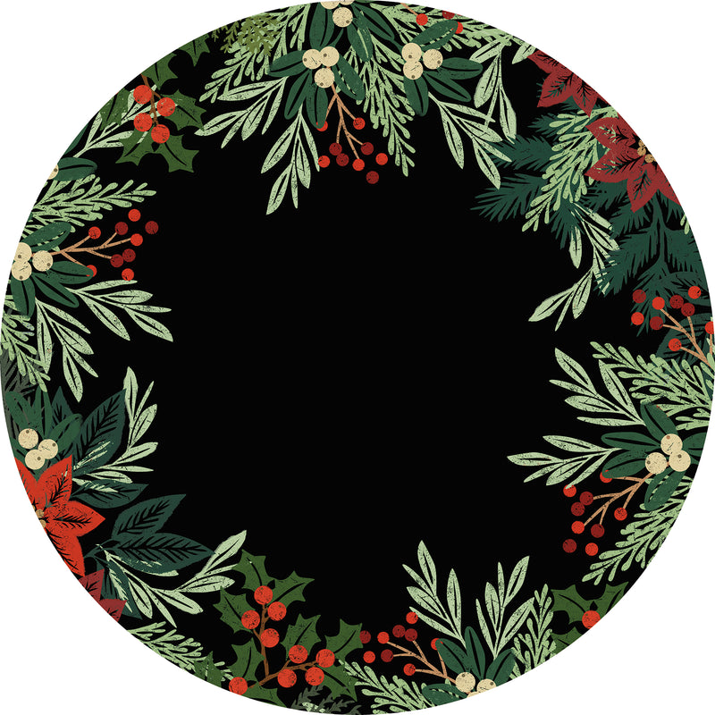 Christmas Greens Paper Placemats