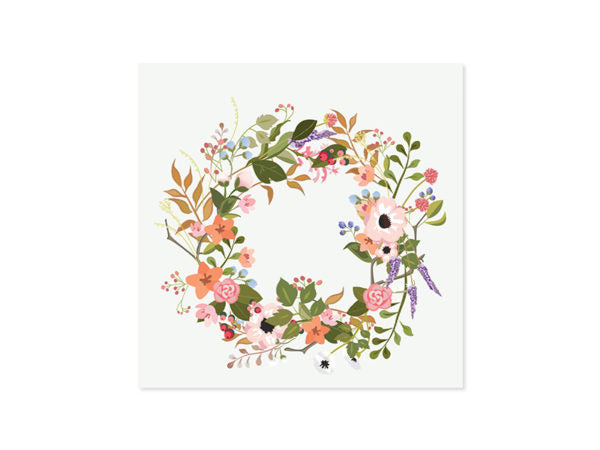 Birthday Wreath Pop-Up Greeting Card