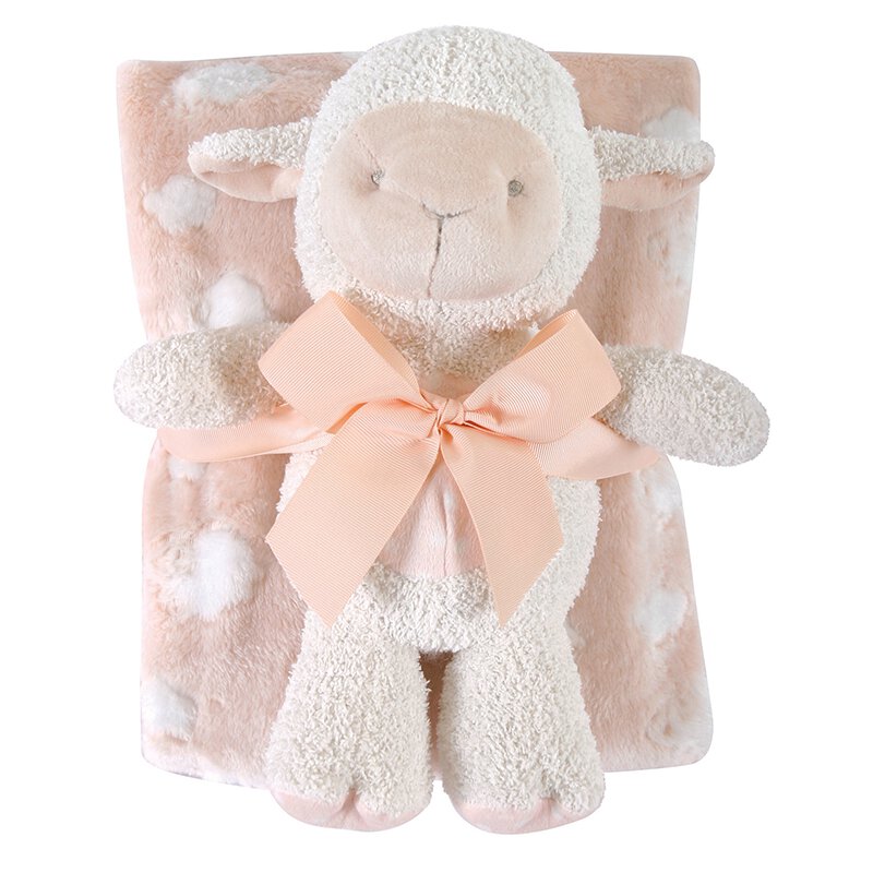 Blanket/Toy Animal Gift Set