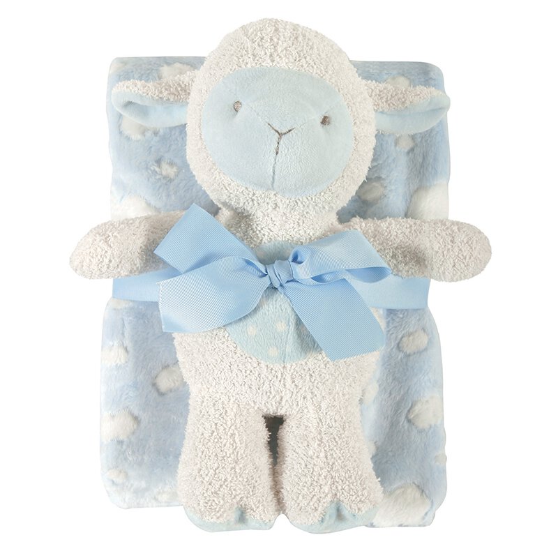 Blanket/Toy Animal Gift Set