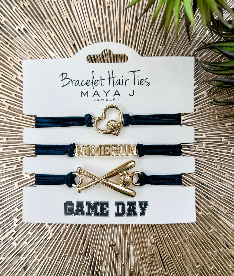 Game Day Bracelet Hair Ties