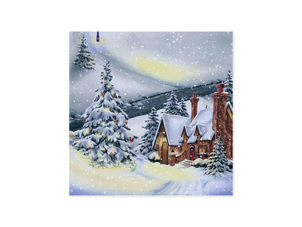 Midnight Village Pop-Up Greeting Card