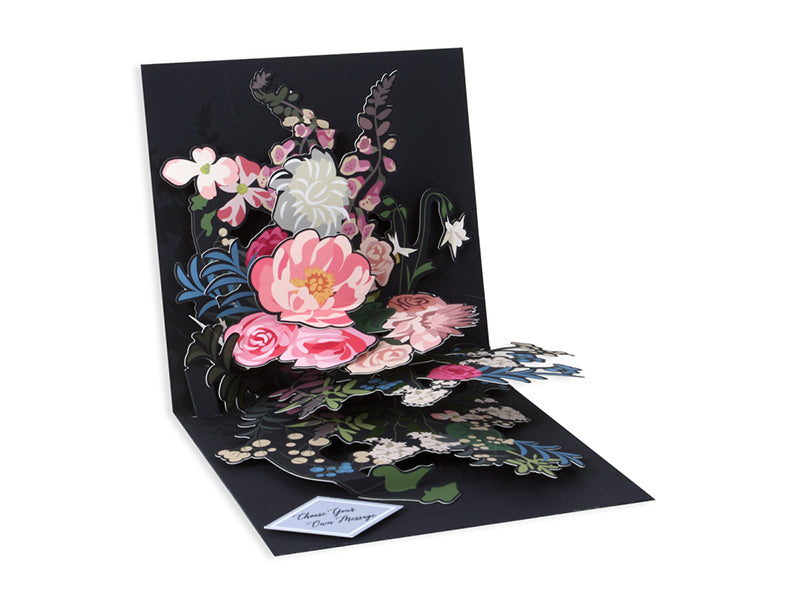 Cascading Bouquet Pop-Up Greeting Card