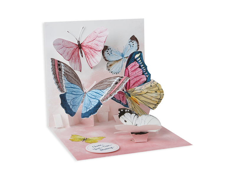 Butterflies Pop-Up Greeting Card