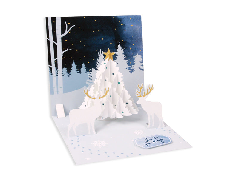 Midnight Tree Pop-Up Greeting Card