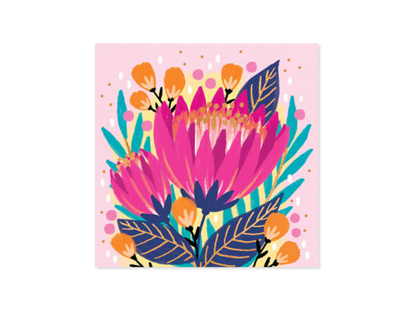 Protea Happy Day Pop-Up Greeting Card