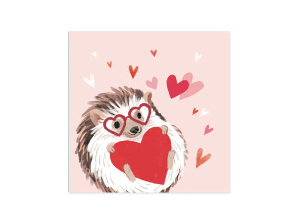 Hedgehog Love Pop-Up Greeting Card