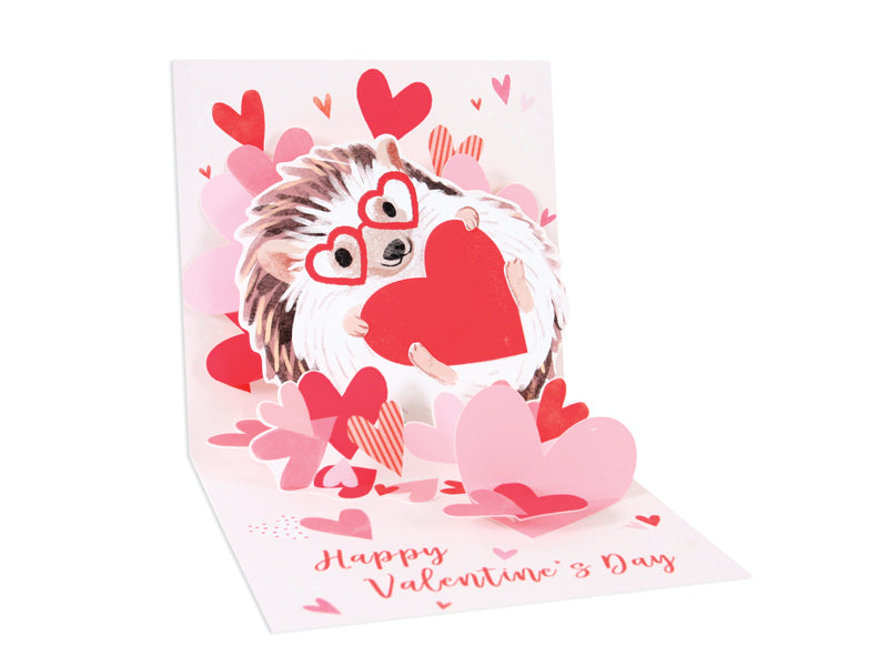 Hedgehog Love Pop-Up Greeting Card