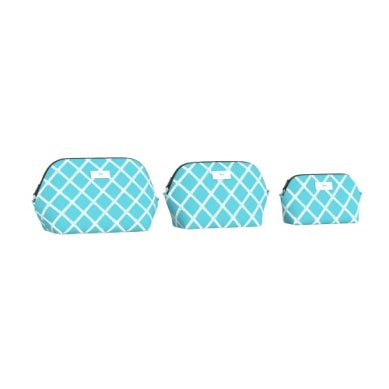 Triple Threat Travel Cosmetic Bags