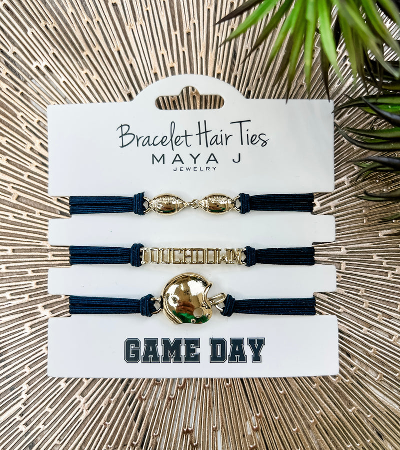 Game Day Bracelet Hair Ties