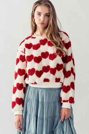 Kaelynn Heart Pullover *FINAL SALE*