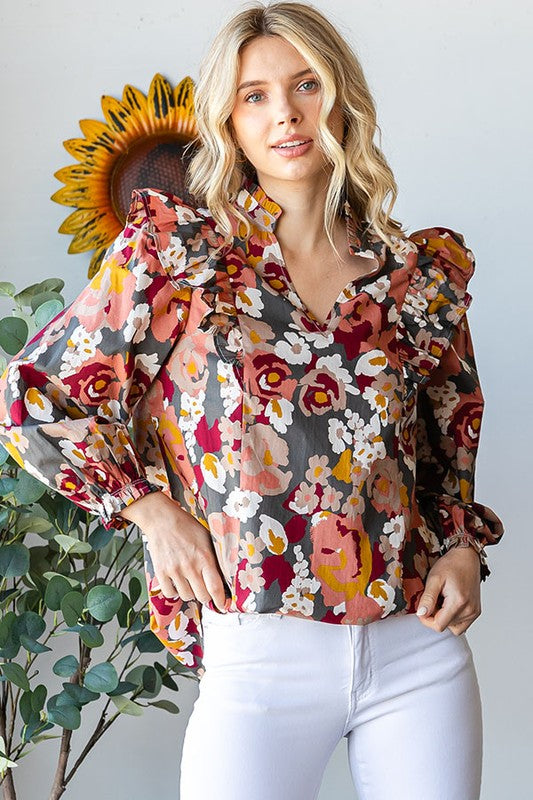 Gwenyth Ruffled Blouse