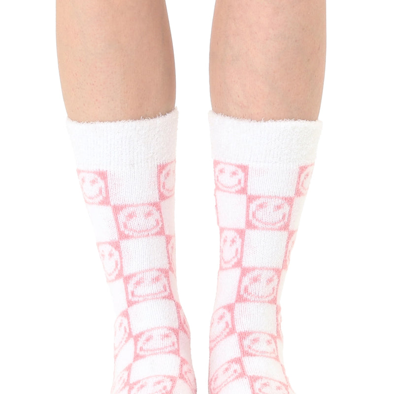 Smily Plush Sock