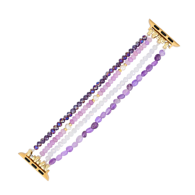 Mystic Amethyst Stretch Apple Watch Strap