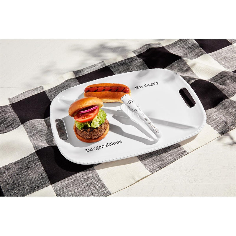 Outdoor HotDog & Burger Platter