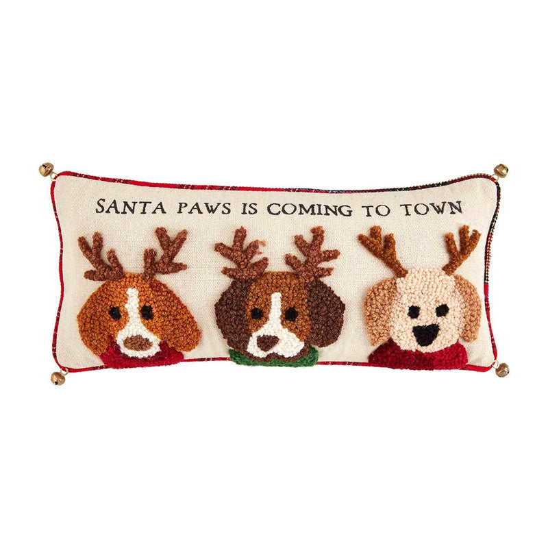 Christmas Hook Dog Pillows