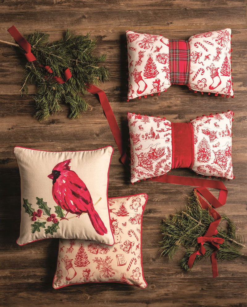 Toile Binded Pillows