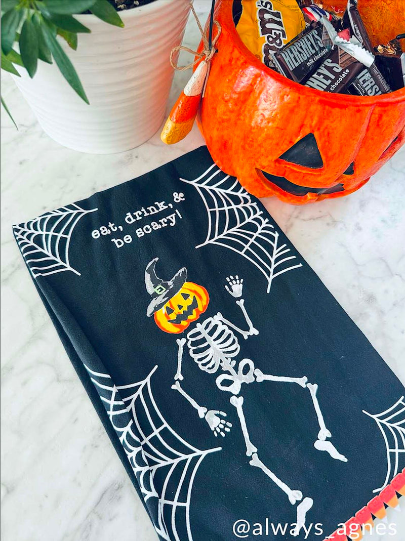 Printed Halloween Towel