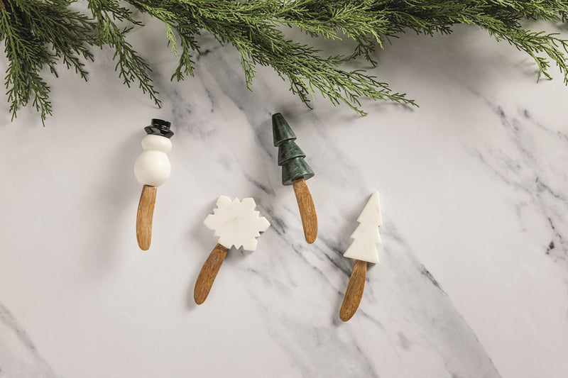 Marble Christmas Spreaders