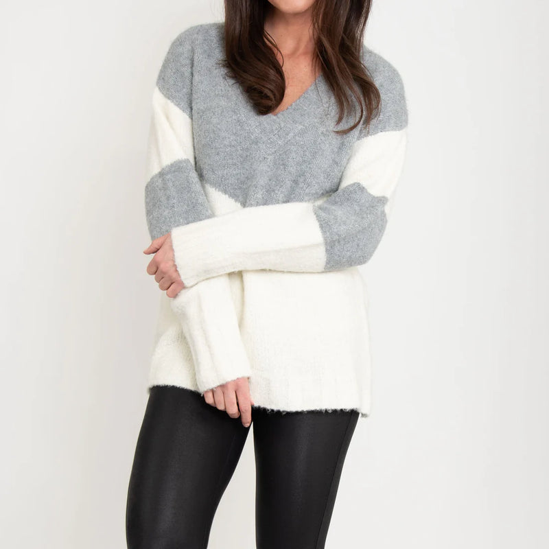 Lacen Color Block Sweater