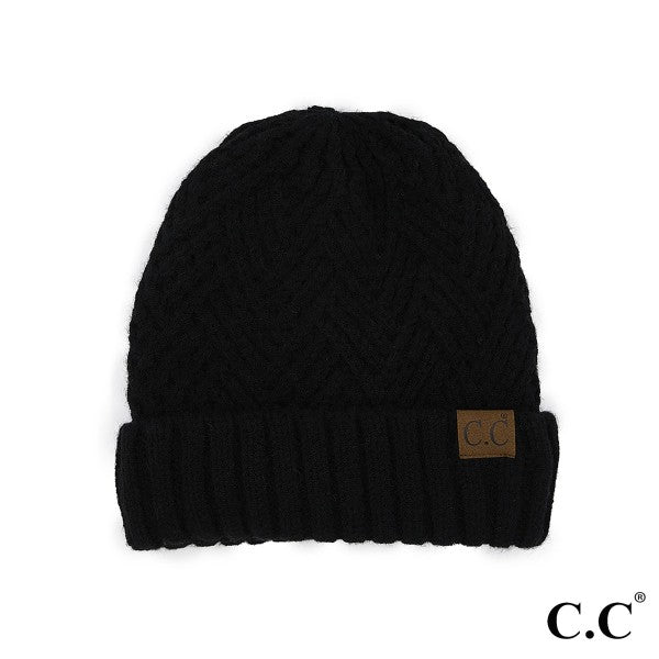 Agnes Lined Criss-Cross Beanie