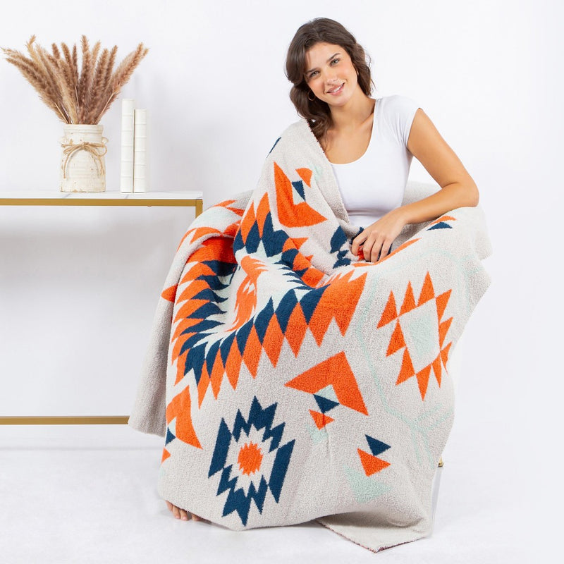 Aztec Plush Blanket