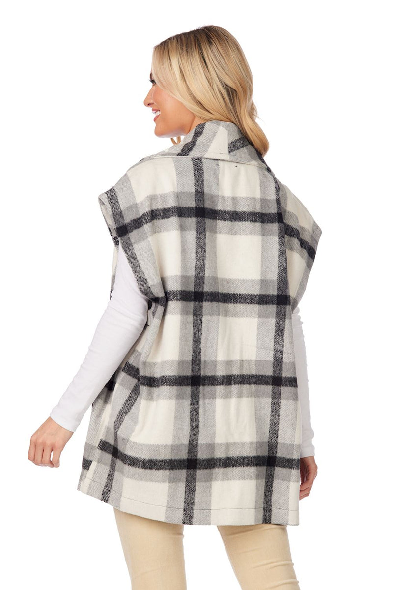 Hendrix Plaid Vest