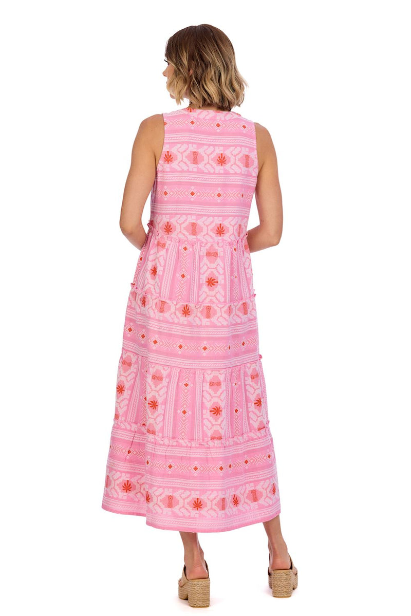 Burke Jacquard Midi Dress